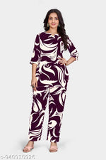 Trendy Fashionable Women Top & Bottom Sets