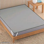 HomeStore-YEP Quilted Waterproof King size (72*78 inches) mattress protector with Elastic Straps, Maroon Pack of 1