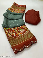 Trending  bollywood Crepe sarees