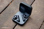 M 19 TWS Bluetooth 5.0 Wireless In Ear Earbuds Touch Waterproof LED Digital Display Bluetooth Headset (Black, True Wireless)