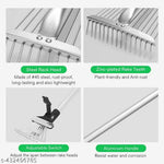 Adjustable Garden Leaf Rake
