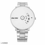 Premium White Dial Watch with Stylish Stainless Steel Strap : Premium watch | White Dial | Stainless steel strap | Men's watch | Stylish design