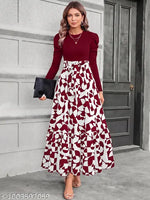 Sale price live Gown for Women , White chess gown for women,women one piece dress