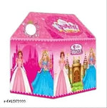 This foldable tent house can be used indoors as a toy house or outdoors as a kids play tent