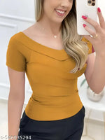 Corian Stylish Top Half Sleeve For Woman
