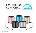 MLA VA WORLD S3 (PORTABLE BLUETOOTH MINI SPEAKER) Dynamic Metal Sound with High Bass 5 W Bluetooth Speaker  (Multicolor, Stereo Channel)