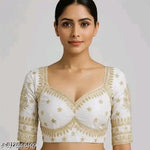 Trending New Embroidery Work Blouse For Wedding
