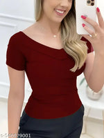 Corian Stylish Top Half Sleeve For Woman
