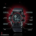Digital Sports Multi Functional Black Dial Watch for Mens Boys,Men's analog timepieces,Men's luxury watches,Men's designer watches,Men's fashion watches