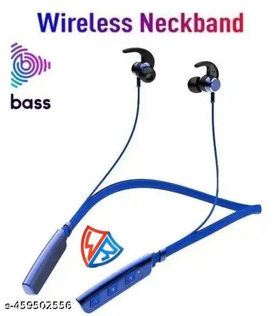 BT 235 Bluetooth Neckband With Good Battery Backup 8 Hour Playtime Wireless For Girls And Boy | Perfect For Driving And Gym