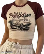 Half Shirt, Midriff Top or Cutoff Shirt Verdusa Ruched Crop Top: The Perfect Summer Top