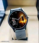 BEST QUALITY BEST PRICE Classy Analogue Black Dial Tranding  Pu Belt Watches For Men Boys