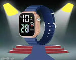 Black + Neavy blue 2qty ultra combo digital watch men & women