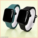 Flipstar New Generation White Apple Shape Watch for Kids (Boys and Girls) Digital Watch - for Boys