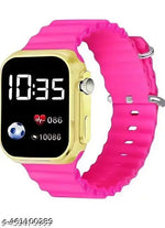 Black + Neavy blue 2qty ultra combo digital watch men & women