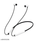 Wireless Bluetooth B-235 Neckband with Mic Powerful Stereo Sound Quality Bluetooth Headset (Black, True Wireless)