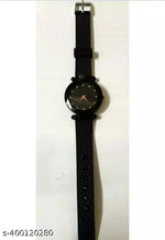 Jainx JW8552 Black Silicone Band Analog Watch for Women