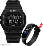 Black Square Sport Digital