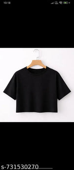 woman crop top