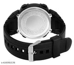 Sports Multifunctional Alarm Digital Watch - For Men & Women New Black Digital Unisex Watch For Kids - Boys And Girls Stylish Back Light Digital Watch - For Men Digital Watch - For Boys & Girls digital watch Green light Display Chronograph, Alarm watches