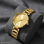 Vinar  Silver Dial Rose Belt Grils and Women Analog Watch