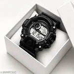 HA-LA Lapgo HL-2022 New Trending Full Black Ring Black Round Waterproof Gym Fitness Freek  HL-2022-DTL-BLK Digital Watch - For Men Sports watch