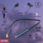 Neckband with 40Hr Battery | Vibration Feature | Sweatproof | Dual Pairing | Ideal for Workout & Gaming (Shyni Blue, In-Ear)