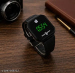 HALA HL-1140 Sports Stylish Digital Watch Black Dial For Mens