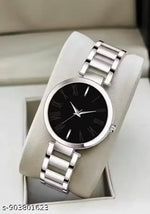 New Fancy Solid Dial Attractive Metal Chain Attractive Bracelet Analog Watch for Women