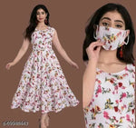 Bobbin Elastic Maxi Dress (Wine)