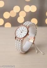 Latest shiny Cristal diamond premium quality analog watch for women and pretty girls