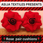 HomeStore-YEP Beautiful Velvet Rose Pair Set of 2