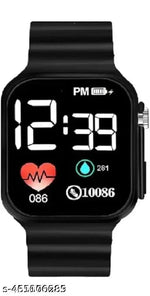 Black + Neavy blue 2qty ultra combo digital watch men & women