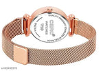 Analogue Magnet Strap Women's Girls Watch Sweet Heart with Digital watch Combo for Girl's & Women's Watch Pack of 2