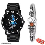 men black stylish paidu PU belt watch