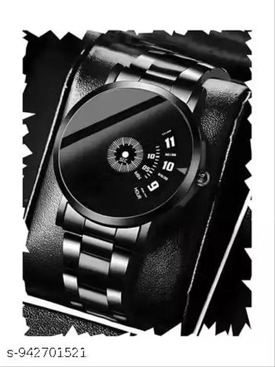 men black stylish paidu PU belt watch
