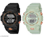 MADHAVWATCH  Silicon Pink Digital Watch for Boys & Girls