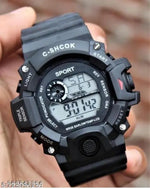 G Shockk Full Black Digital Watch For Boys (Pack Of 1)