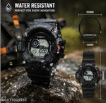Attractive Black Sports Watch For Men