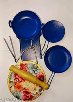 Miniature Steel Kitchen Toy Set bhatukali for baby girls and baby boys (kids toys) - Saji collections