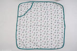 Kin and tin pack of 2 Soft and Gentle Muslin Baby Towels - Perfect for Your Little One