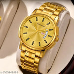 Golden Men's and Boy's Analog Watches