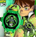 SUPER HERO, CARTOON CHARECTOR, ANGREE BIRD AVENGERS,DOAREAMON,BARBIE DOLL,BENTEN ,ME2, 24 IMAGE PROJECTOR , TOYS CUM DIGITAL WATCH FOR KIDS,BOYS&GIRLS.