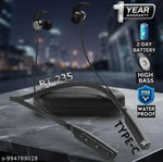 Bluetooth Neckband | Wireless Neckband | Crispy And Clear Sound Quality Deep Bass 20Hr Battery Type C Fast Charging Magnetic Lock |Premium Metal Look & Crystal-Clear Mic Sound | Bluetooth Headphones | Bluetooth Earphone Under 299rs | Bluetooth Headset