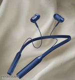 Neckband with 40Hr Battery | Vibration Feature | Sweatproof | Dual Pairing | Ideal for Workout & Gaming (Shyni Blue, In-Ear)