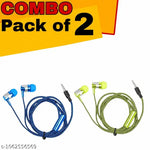LOOK AND LOCK Loud Sound & High Bass Wired Headset with Mic Wired Headset  (White, In the Ear) Wired Headphones & Earphones