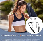 Bluetooth Neckband NB-111 Boom Bass Sound | Neckband Metal Design Type-C Fast Charge 8 Hour Playtime