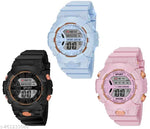 Digital Boy's and Girl'S Sports Watch For Combo