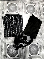 PARWATI BLACK KURTI D