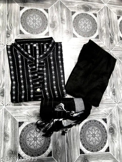 PARWATI BLACK KURTI D